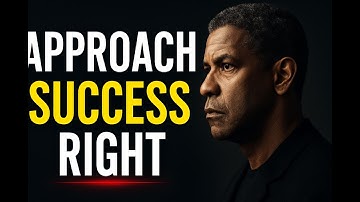 You’re Not Lazy — You’re Approaching Success Wrong | Denzel Washington Motivational Speech