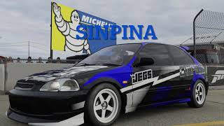 DraftK20 Vs Sinpina!!|Forza Motorsport 7|Lockup|All Motor Honda|Vims| Keep Forza Alive