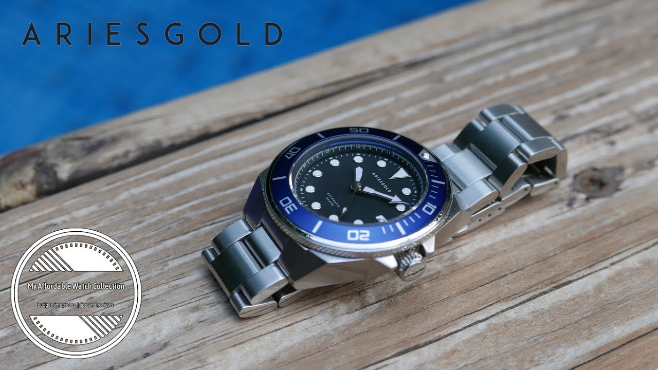 Aries Gold Dreadnought Dive Watch [Review] Spirit Of The Samurai - YouTube