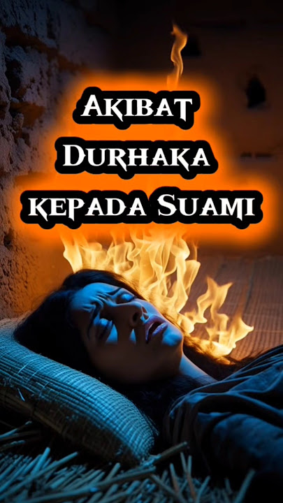Kisah seorang istri yang durhaka kepada suami #shorts #kisahislami