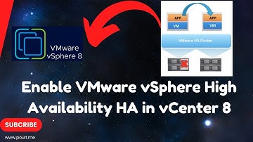 How to Enable VMware vSphere High Availability HA in vCenter 8