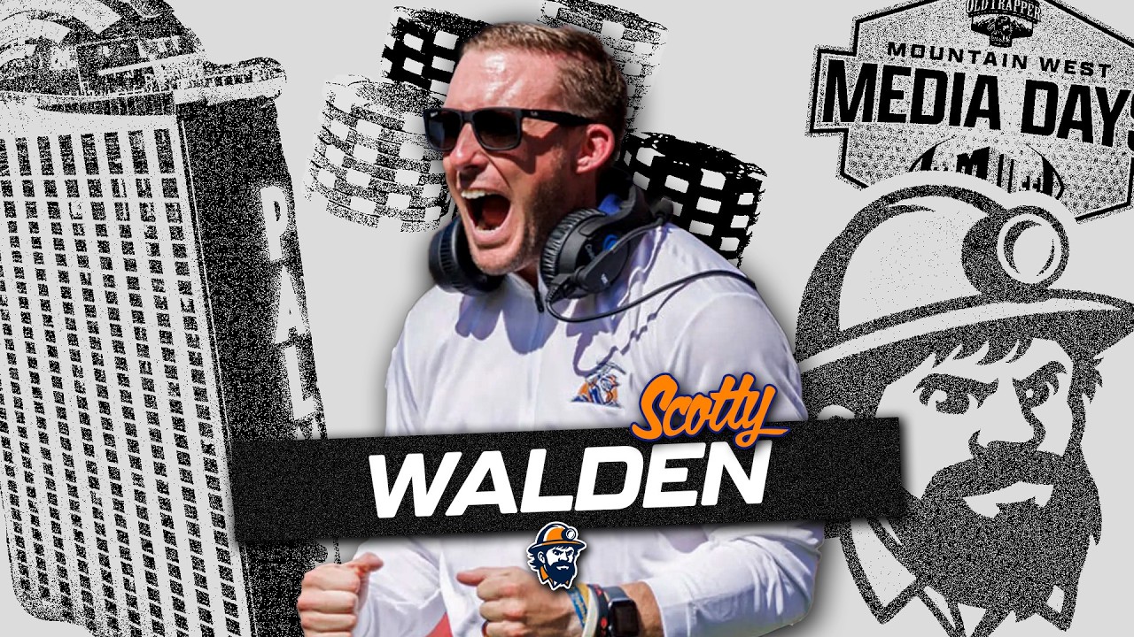 UTEP's Scotty Walden - Head Coach - 2026 Mountain West Football Media Day