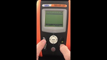 Setting Temperature and Irradiance setting Curve Tracing