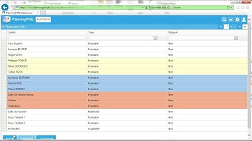 Création de ressource dans PlanningPME Web Access