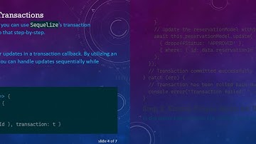 Efficiently Manage Your Database Updates with Node.js Sequelize Transactions