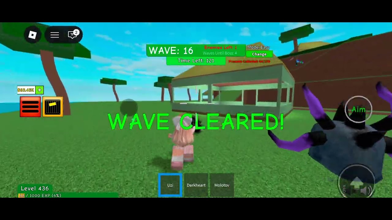 Today I'm Playing Zombie Attack With My Brother 