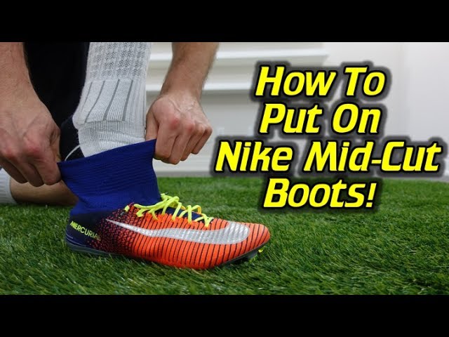 nike football boots with sock