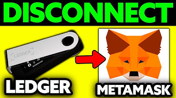 How To Disconnect Ledger from Metamask (2025) - Step by Step