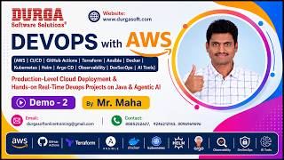 DEVOPS with AWS tutorials || Demo - 2 || by Mr. Maha On 06-08-2026 @8AM (IST)