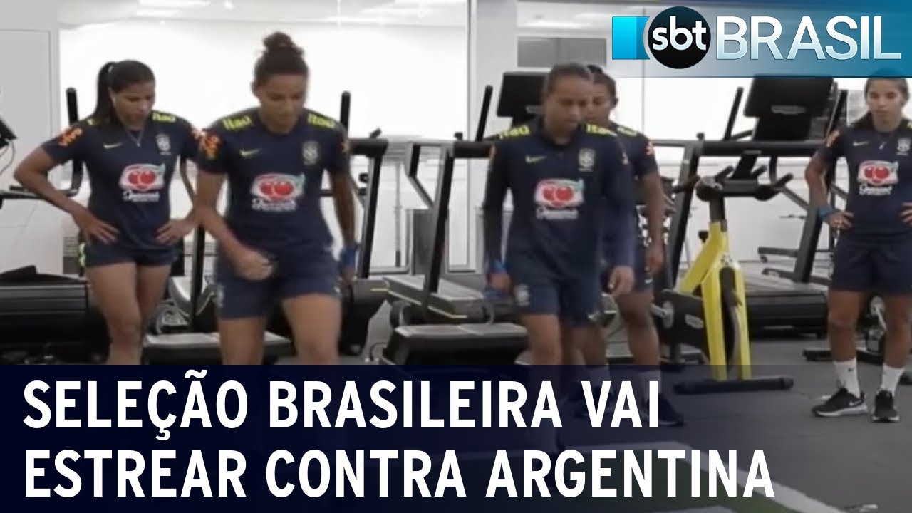 Copa América Feminina: Brasil estreia contra Argentina neste sábado | SBT Brasil (06/07/22)