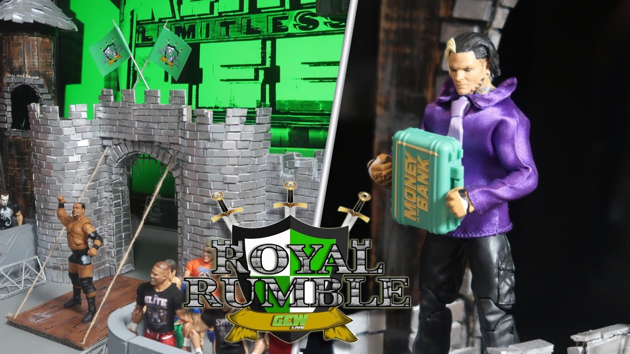 GCW ROYAL RUMBLE 2021 FULL ARENA TOUR! WWE ACTION FIGURES!
