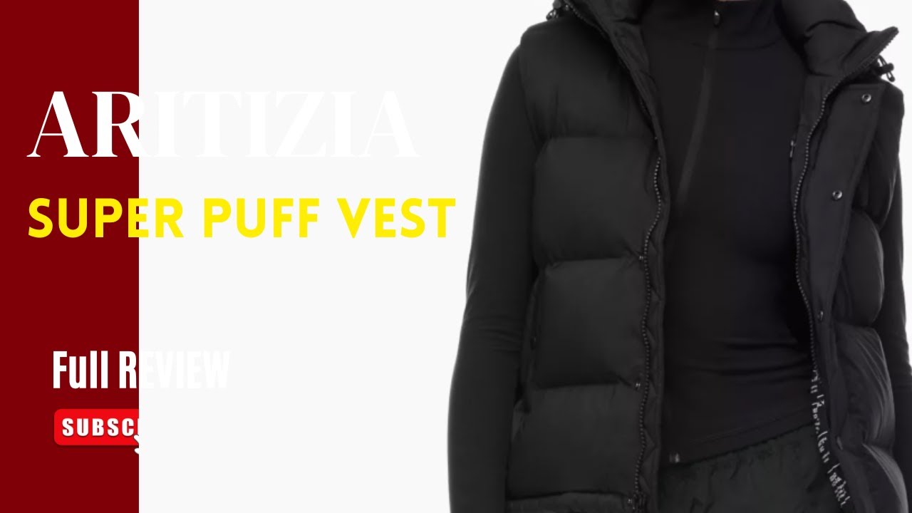 ARITZIA SUPER PUFF VEST |  try-on | Full Review