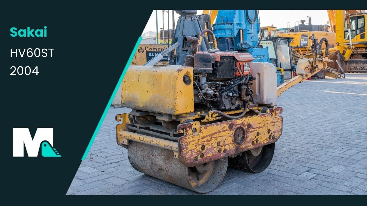 Sakai HV60ST Walk Behind Roller | 2004