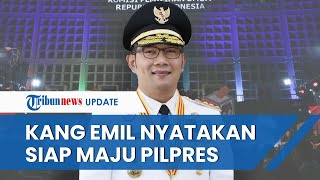 Susul Anies Baswedan dan Ganjar Pranowo, Ridwan Kamil Nyatakan Siap Maju di Pilpres 2024