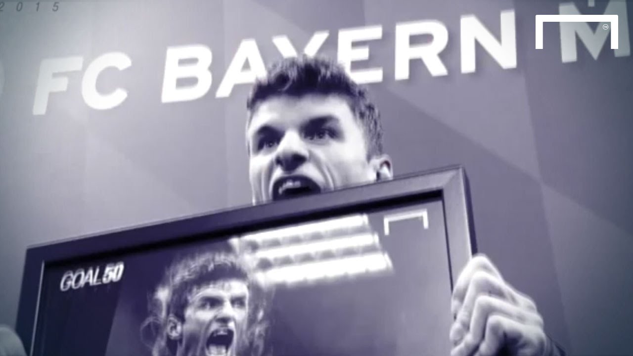 FC Bayern Munich stars receive the Goal 50