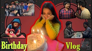 Birthday Surprise for my girlfriend | Long Distance Relation | She got emotional😭| A Surprise Visit