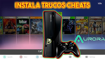 Instalar y activar TRAINERS, trucos, TRAMPAS o cheats en xbox 360 rgh AURORA (guía tutorial)