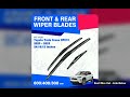 Best Toyota Yaris Cross Xp210 Spec Features Xp210 2020 2021 2022 2023 2024 Front Rear Wiper