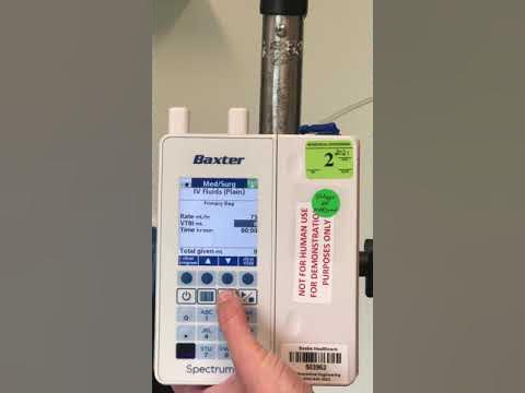 Baxter pump - YouTube