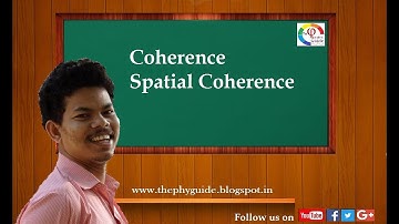 Coherence | Spatial Coherence