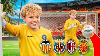 I'm playing in Spain against the best LaLiga talents 🇪🇸😱 Can I reach this level! 🧤