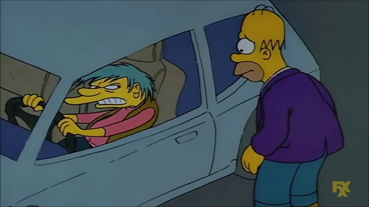 Homer Helps The Babysitter Bandit Escape - The Simpsons