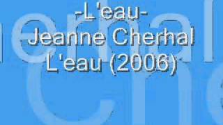 Leau - Jeanne Cherhal