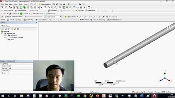 basic ANSYS FLUENT tutorial flow in pipe (part 2): making mesh using ANSYS Meshing