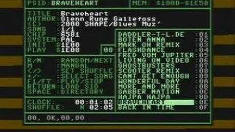 C64 sid collection Part 3 of 7 (played on real C64)