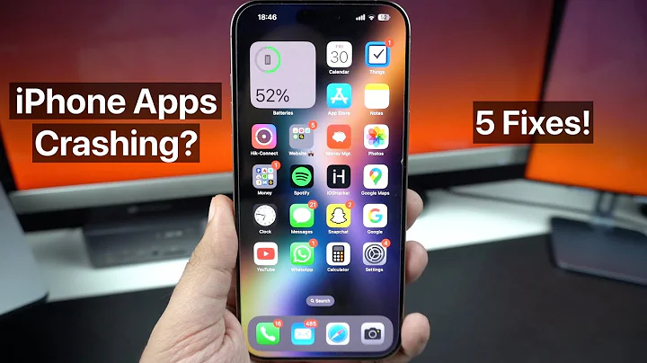 How To Fix iPhone Apps Crashing Issue | 5 Fixes In 2025