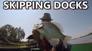 Skipping Docks For Crappie
