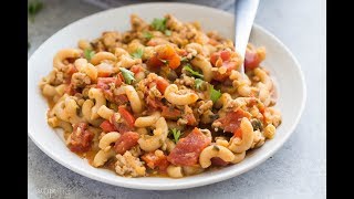 One pot turkey chili mac recipe -