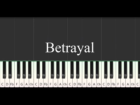 Betrayal (Piano) - Various