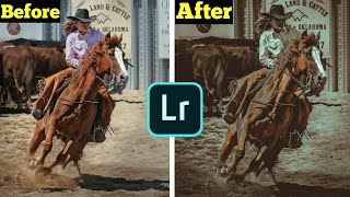How to make retro moody color effect in Lightroom mobile | vintage effect. screenshot 5