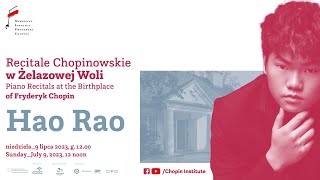 Sunday Chopin Recitals in Żelazowa Wola | Hao Rao