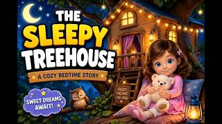 The Sleepy Treehouse 🌳💤 | A Magical Bedtime Story for Kids | Relaxing Kids Story