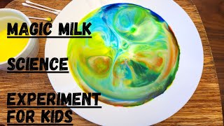 Magic Milk Science Experiment!  #scienceexperiment