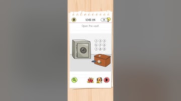 Open the vault. brain test all star IQ level 235 solutions