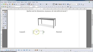 Créer un fichier PDF avec des champs texte à l