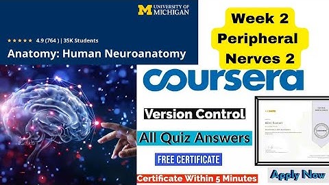Coursera NEW QUESTION ANSWERS FOR "NEUROLOGY WEEK 2 QUIZ PERIPHERAL N2"
