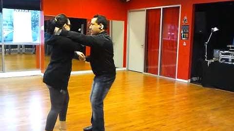 Salsa advanced Combinations With Victor & Julia