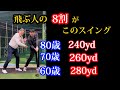 【※60歳〜85歳用飛ばしスイング】プロの形を真似すると飛ばない