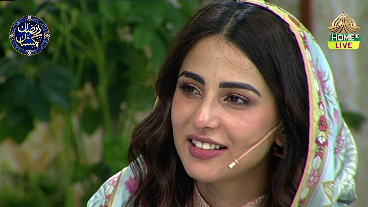 8th Ramzan-ul-Mubarak | Today's Celebrity | Ushna Shah | Ramzan Pakistan | Live Ifftar Transmission