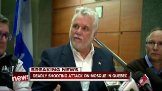 Canada Prime Minister: Mosque attack in Quebec City that killed 6 is terrorism