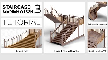 Staircase Generator - new version updates!