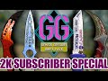 2000 subscriber special  gemsri gregory knife pack trailer  tutorial