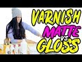 Liquitex Varnish For Acrylic Painting ► GLOSS vs MATTE Test