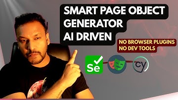 Generate the Page Objects in Just One Click - Smart AI Based Page Object Generator|No Browser Plugin