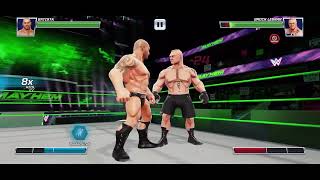 WWE Mayhem Gameplay | Versus Mode | Batista vs Brock Lesnar