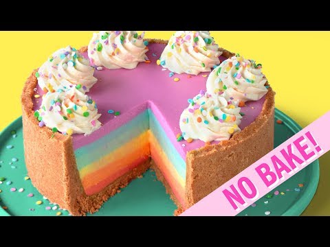 Video: How To Make A Rainbow Cheesecake